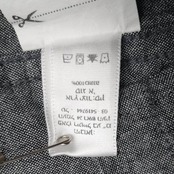 2 / $30.00 - NWT Bluenotes Men's Size Medium Pearl Snap Grey Casual Shirt - Picture 6 of 11